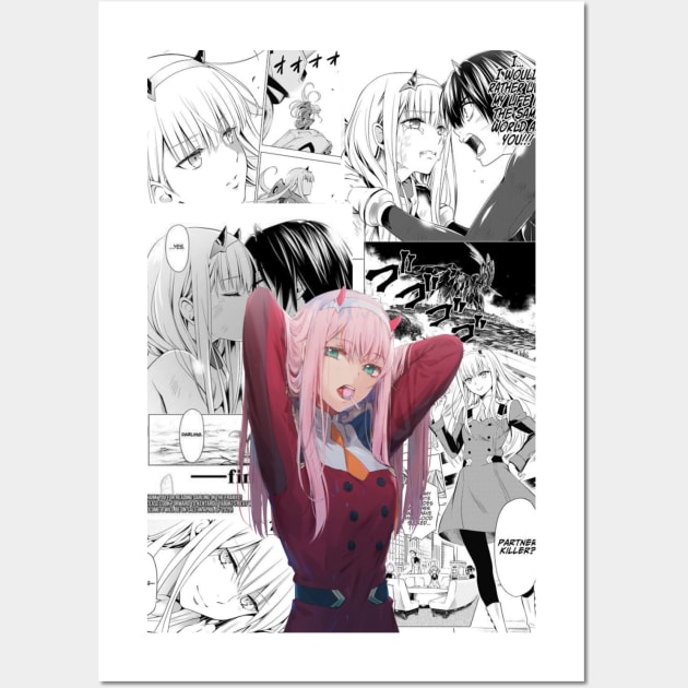 Zero Two Wall Art by Jinwoo